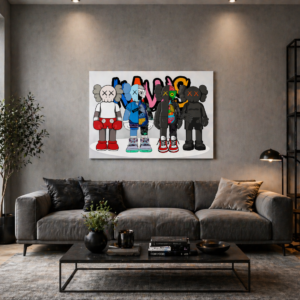 Graffiti Street Art Canvas Wall Decor