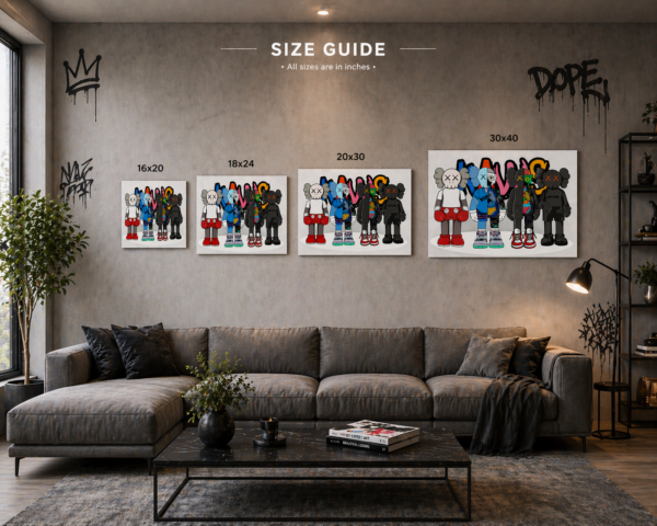 Graffiti Street Art Canvas Wall Decor – artfactoryusa.com