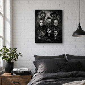 Horror Legends – Iconic Slasher Villains Wall Art
