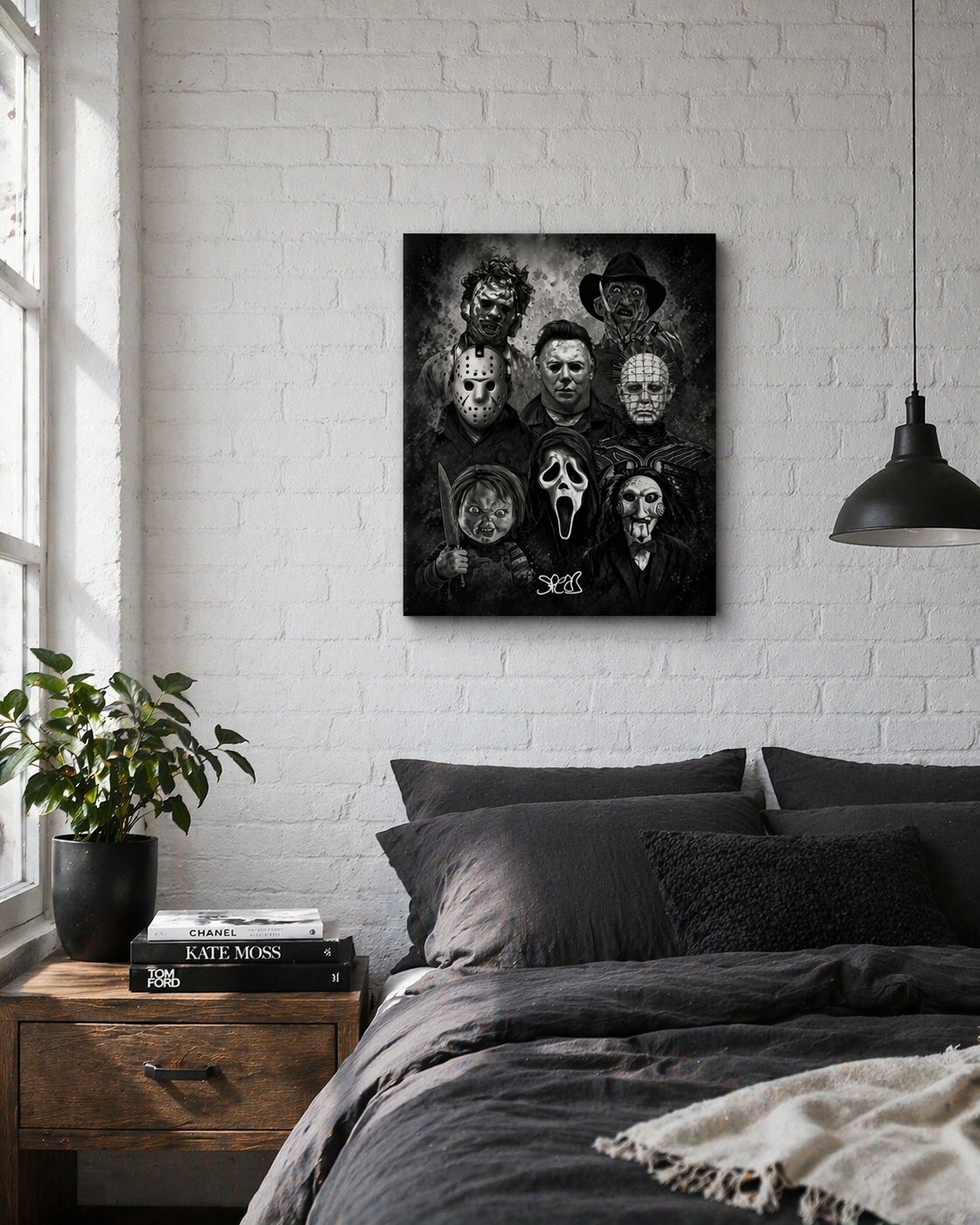 Horror Legends – Iconic Slasher Villains Wall Art
