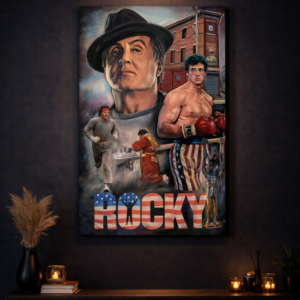 Rocky Movie Canvas Wall Art
